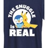 Women's - Pokémon - The Snuggle Is Real Pikachu and Piplup Short Sleeve Graphic T-Shirt - 2 of 4