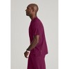 Barco One Men's Velocity 2-Pocket Ribbed V-Neck Scrub Top - 3 of 4