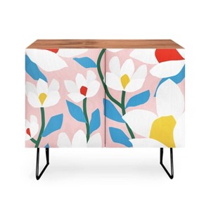 Maritza Lisa White Springs Florals Credenza - Deny Designs - 1 of 2