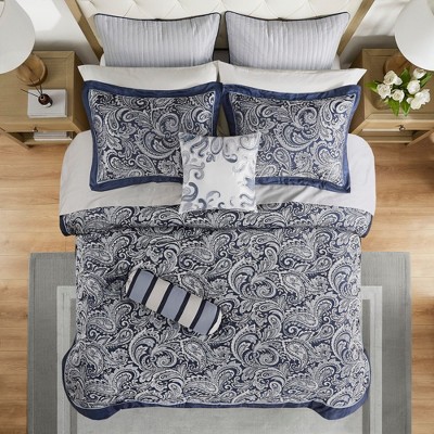 NicBex 12PCS Comforter Set with Cotton Sheets,Soft Fitted Sheet & Duvet Cover,Bedding Set for Cozy Sleep,Queen/King/Cal King/Full