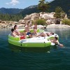 intex key largo inflatable island raft