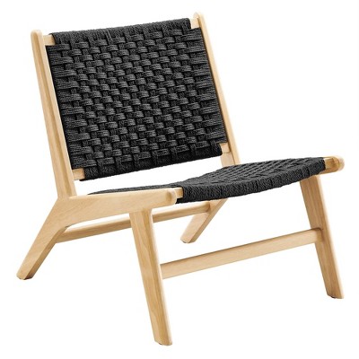 Modway Saorise Wood Accent Lounge Chair