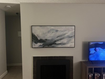 47 X 24 Abstract Mountain Framed Canvas - Project 62™ : Target