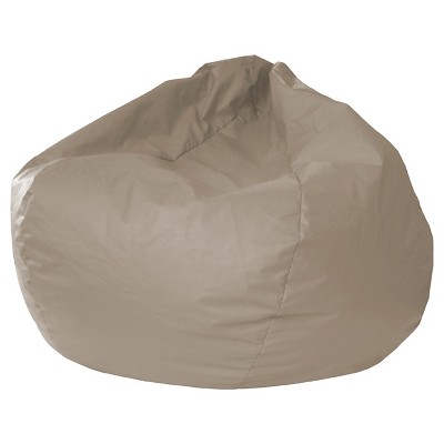 Leather Look Bean Bag Chair - Gold Medal
