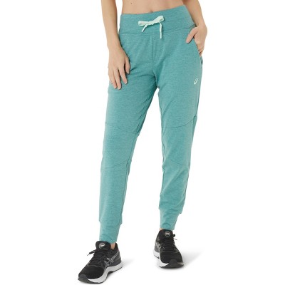 WOMEN'S TECH JOGGER, Velvet Pine Spacedye/Soothing Sea