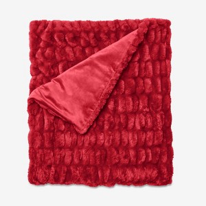 BrylaneHome Faux Fur Throw - 1 of 3