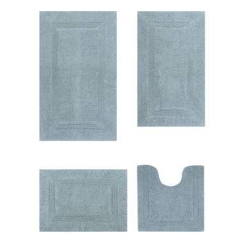 Better Trends Torrent Collection Turquoise 20 in. x 60 in. 100% Cotton Bath  Rug BATO2060TU - The Home Depot