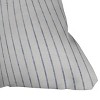 Holli Zollinger Aegean Wide Stripe Outdoor Throw Pillow Black - Deny Designs - 2 of 3