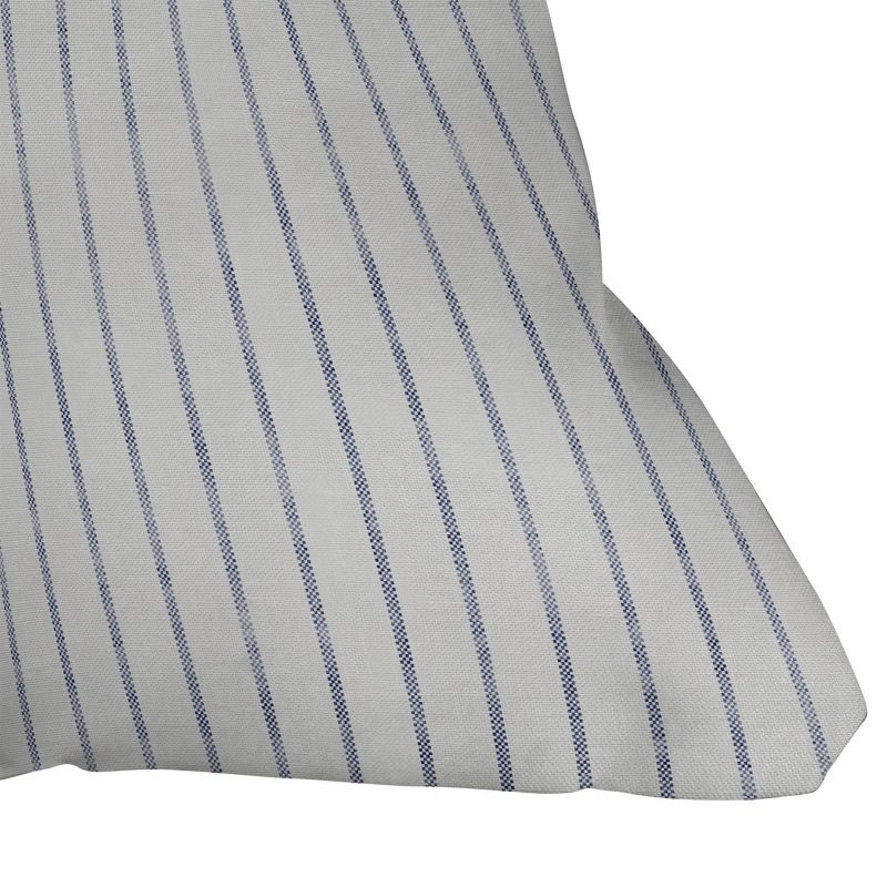 Holli Zollinger Aegean Wide Stripe Outdoor Throw Pillow Black - Deny Designs, 3 of 5