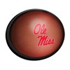 College Football Pigskin Design Oval Slimline Lighted Wall Sign - 2 of 4