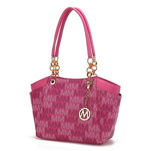 MKF Collection Cameron Tote Bag Stylish Vegan Leather Handbag with Spacious Design by Mia K - 1 of 4