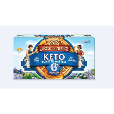 Birch Benders Gluten Free Keto Frozen Waffles - 6ct/5.08oz