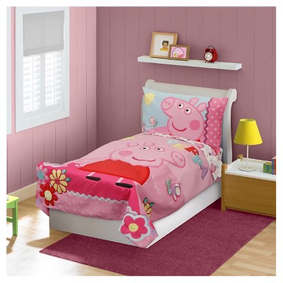 peppa pig cot bed duvet