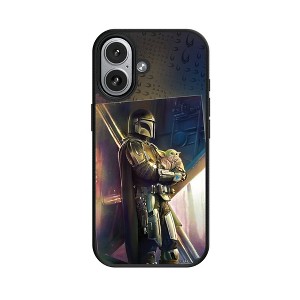 Star Wars Mandalorian Portrait MagSafe Compatible Cell Phone Case for Apple iPhone 17 Series - 1 of 4