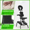 BestMassage Portable Tattoo Chair Massage Chair Lightweight with Carrying Bag - 3 of 4