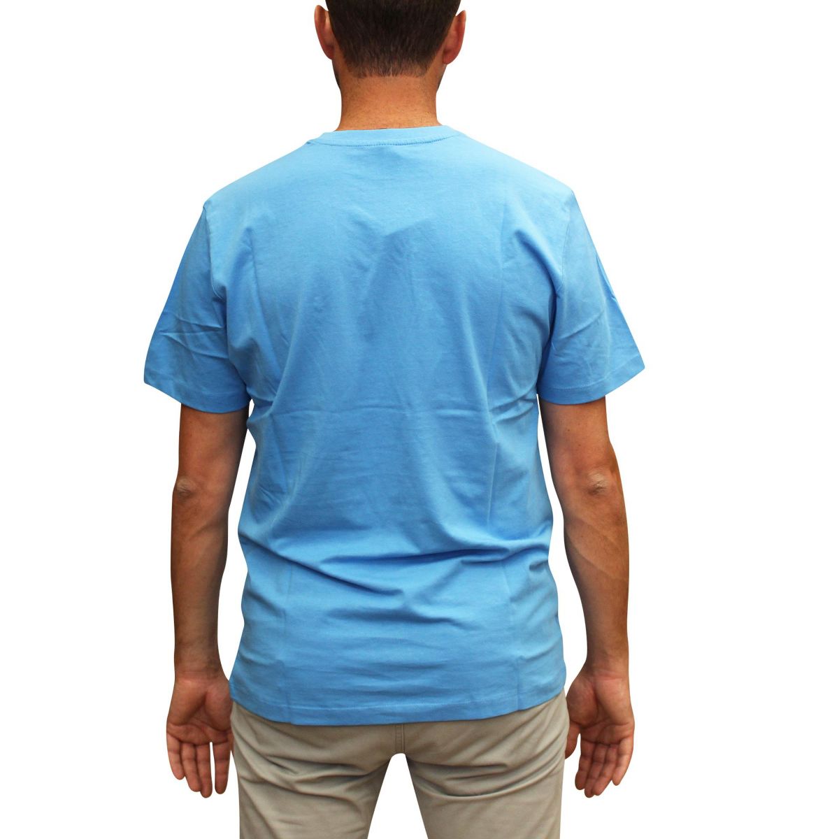 U.S. POLO ASSN. Men's Solid V-Neck T-Shirt | Short Sleeve Casual Cotton Tee - thumbnail 2