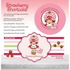 Courtside Market Strawberry Shortcake 26 oz Strawberry Shortcake Striped Candle - 4 of 4