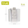 True Eat, Drink, & Be Married Stainless Steel Flask - 3 of 3