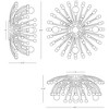 Robert Abbey Lighting Anemone - Light Flush Mount in  Polished Nickel - 2 of 2