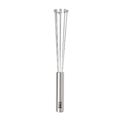 Tovolo 10" Stainless Steel Ball Whisk: Dishwasher-Safe, Silver, 12.5" Length, 3" Width, 0.25 lbs