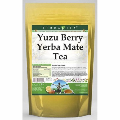 TerraVita Yuzu Berry Yerba Mate Tea (50 tea bags, ZIN: 559495, 2-Pack)