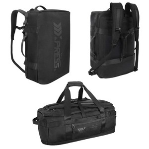 NEW YORK XPRESS LX737, 2-in-1 Travel Duffel Backpack, 21" Convertible with Straps, Heavy Duty Water-Resistant, 40L - 1 of 4