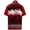 LA LEELA Men's Hawaiian Shirts Short Sleeve Button Down Shirt Mens Shirts Casual Vacation Party Caribbean Shirts for Men - 3 of 4
