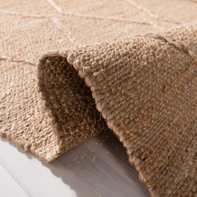 Handwoven Natural Fiber Rectangular Rug - 9' x 12'