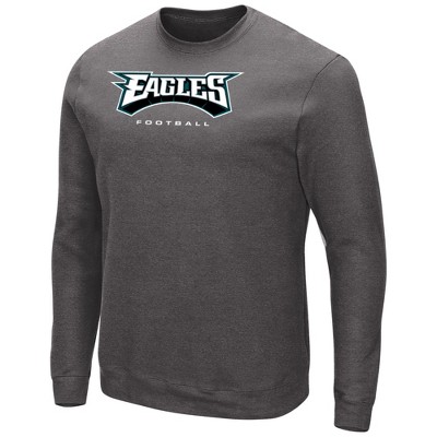 Nfl Philadelphia Eagles Men's Gray Full Back Run Long Sleeve Lightweight  Hooded Sweatshirt : Target