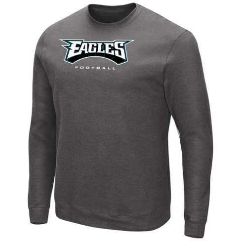 Unisex Fanatics Signature Gray Philadelphia Eagles Super Soft Long Sleeve T-Shirt Size: 4XL