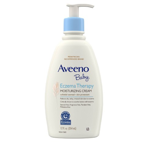 Aveeno Baby Eczema Therapy Moisturizing Cream 12 Fl Oz Target