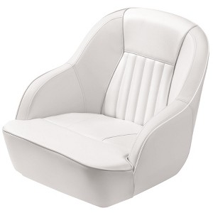 Pontoon Captain Bucket Seat With Thickened Sponge Padding, Fishing Chairs for Boats, Sightseeing, Speedboat, Canoe - 1-Piece - 1 of 4