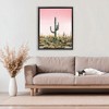 Stupell Industries Saguaro Glow Cactus Floating Frame Canvas Art - 3 of 4