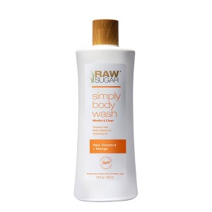 Raw Sugar Simply Body Wash - Raw Coconut + Mango - 25 fl oz - 1 of 4