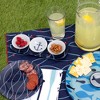 Pavilion Gift Company - Lake - 11" Glass Serving Tray with 3 Bowls - Serving Trays - 3 of 4