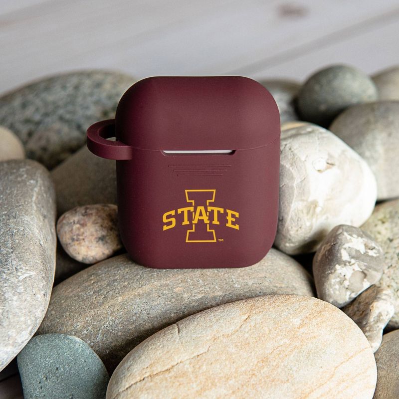 NCAA Iowa State Cyclones Silicone Cover for Apple AirPod Battery Case, 2 of 4