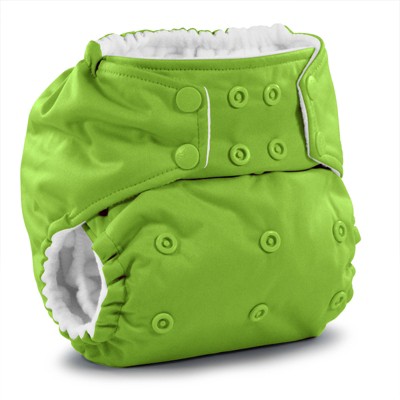 Image of Kanga Care Rumparooz Reusable One Size Cloth Pocket Diaper (6-40+ lbs) - Tadpole Green
