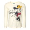 Mickey Mouse & Friends Minnie Mouse Girls Pullover Fleece Hoodie T-Shirt and Leggings 3 Piece Outfit Set Toddler - 4 of 4