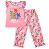 PJ Masks Toddler Girls' Gekko Catboy Unbeatable Power Heroes Pajama Set Pink - 2 of 4