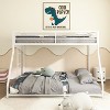 ELJGET Twin Over Twin Bunk Bed Heavy Duty Metal Bunk Bed w/ Ladder Safety Guardrails - 2 of 4
