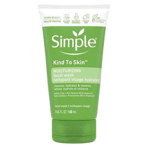 Simple Kind to Skin Moisturizing Facial Wash - Unscented - 5 fl oz - image 1 of 4