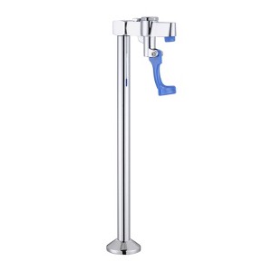 WOWOW 9.2 in. Commercial Deck Mounted High-arc Brass Glass Filler Faucet in Brushed Nickel - 1 of 4
