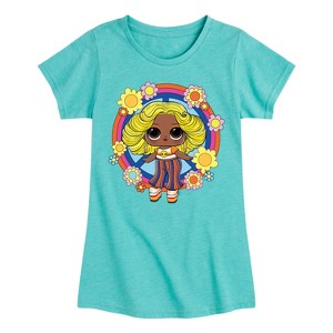 Girls' - LOL Surprise! - Free Spirit Doll Fitted Short Sleeve Graphic T-Shirt - 1 of 4