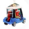 Old World Christmas 4.0 Inch Golf Cart Santa Ornament Tee Tree Ornaments - 2 of 3