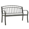Garden Bench Grey Powder-coated steel Medium Durable - 2 of 4
