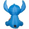 Gemmy Airblown Inflatable Stitch w/JOL Disney, 3 ft Tall, Multi - 4 of 4