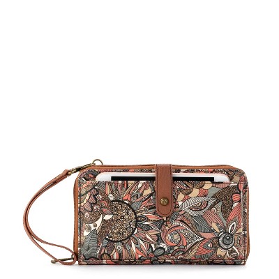 Sakroots Women's Smartphone Crossbody Sienna Spirit Desert