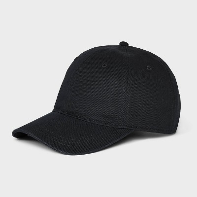 Twill Baseball Hat - Universal Thread™ Black : Target