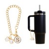 Unique Bargains Round Bow Water Cup Pendant 1 Pc - 3 of 4