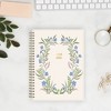 The Everygirl Weekly/Monthly Wirebound Planner Notes 5.875x8.625 Clear Cover Belaro Wreath - 2 of 4